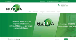 Desktop Screenshot of nuovaimoveis.com